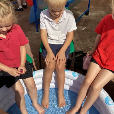 Keeping cool!